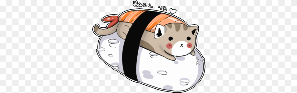 Sushi Anime 4 Image Anime Sushi, Food, Meal, Dish, Animal Png