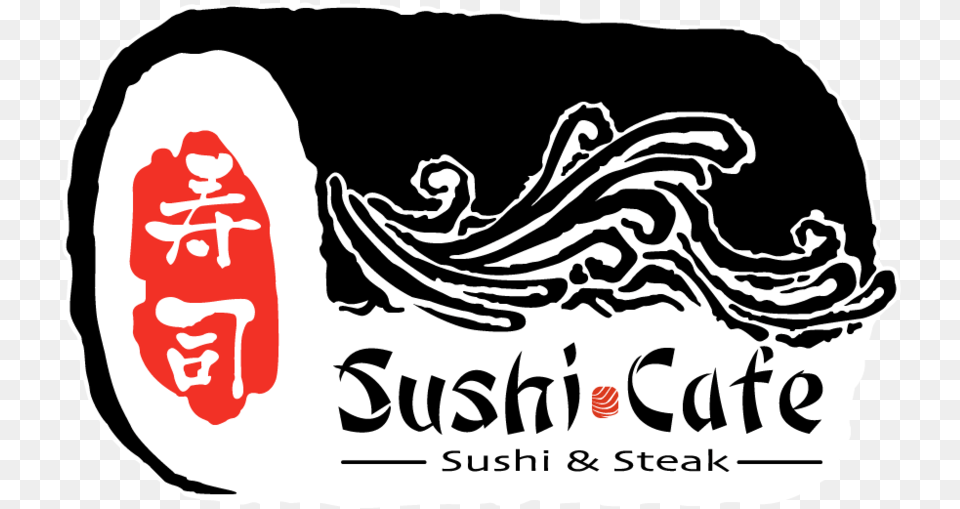 Sushi Cafe Sushi Restaurant Logo, Sticker, Text, Baby, Person Free Png Download
