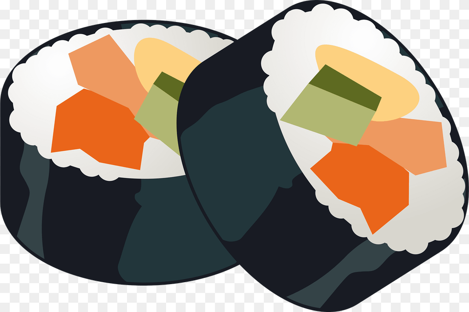 Sushi Clipart, Dish, Food, Meal, Grain Png Image