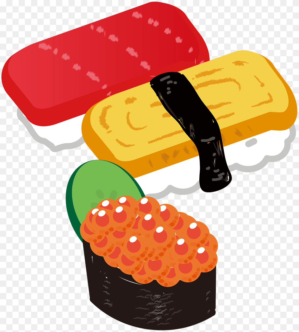 Sushi Clipart, Dish, Food, Meal, Grain Free Transparent Png