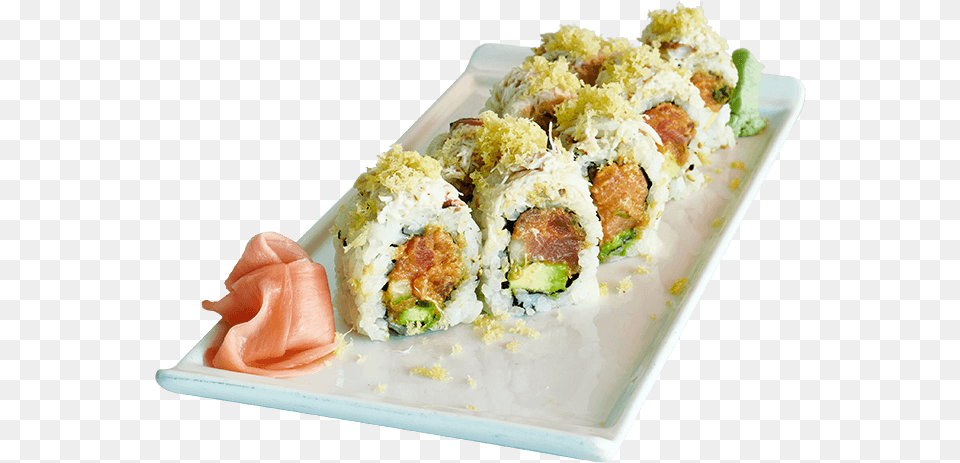 Sushi Download Crab Tuna Roll Sushi, Meal, Dish, Food, Grain Free Png