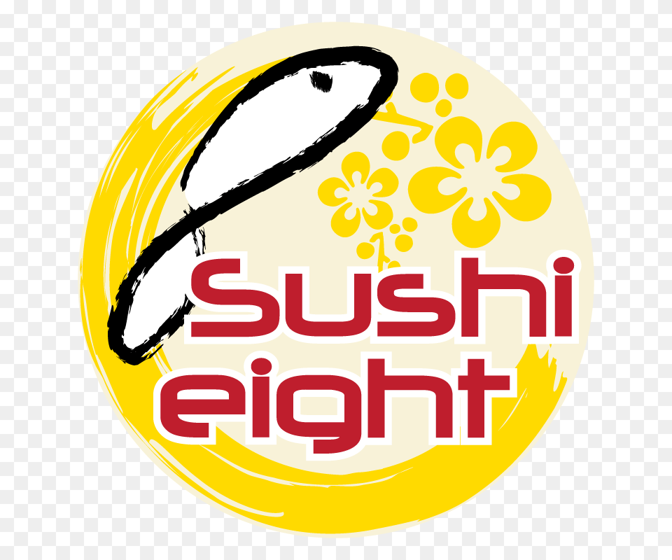 Sushi Eight, Sticker, Disk Free Transparent Png