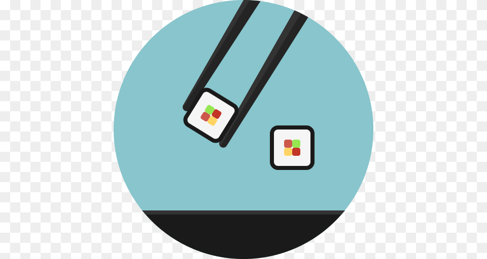 Sushi Icon, Dish, Food, Meal, Disk Free Transparent Png