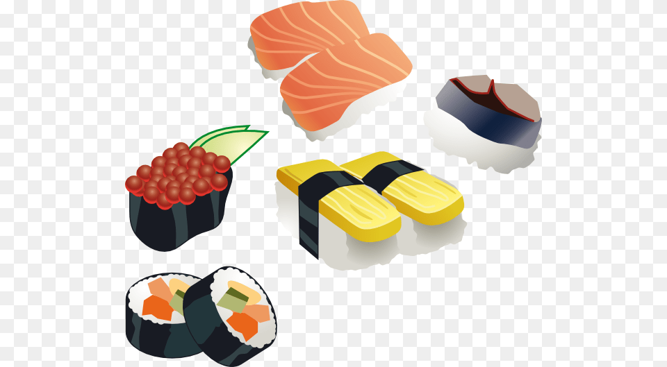 Sushi Invitation Clip Art, Dish, Food, Grain, Meal Free Transparent Png
