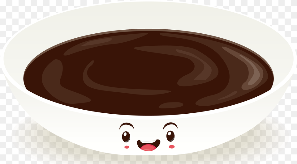 Sushi Japanese Cuisine Makizushi Chocolate Chocolate Sauce In Cup Cartoon, Food, Meal, Bowl, Dessert Png