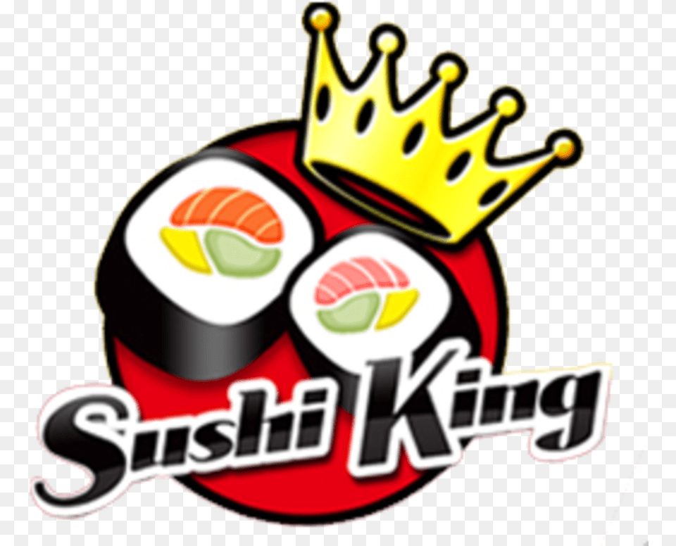 Sushi King Logo, Dish, Food, Meal, Grain Png