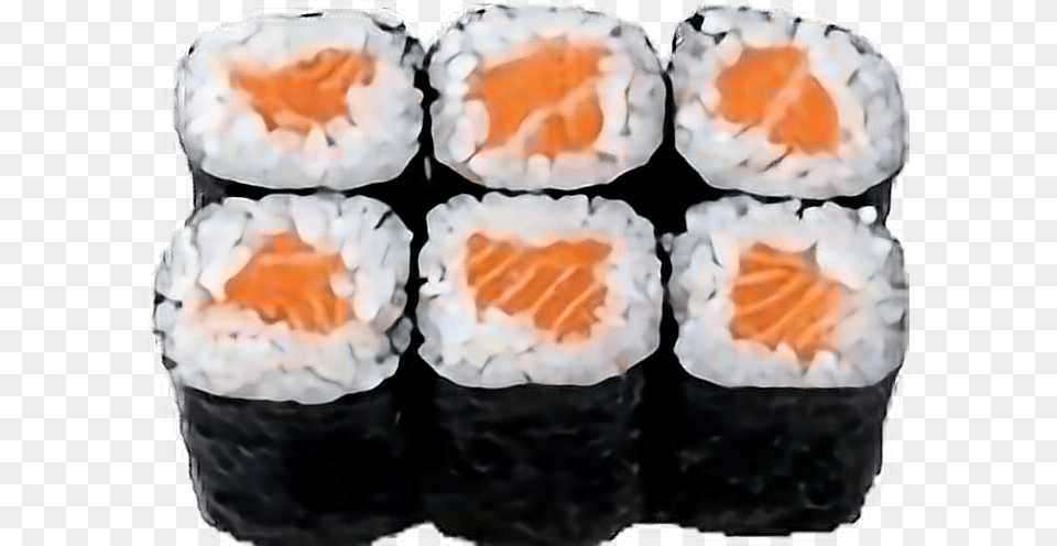 Sushi Nichememes Niche Nichepng Orange Food Saki Maki, Dish, Meal, Grain, Produce Free Png Download