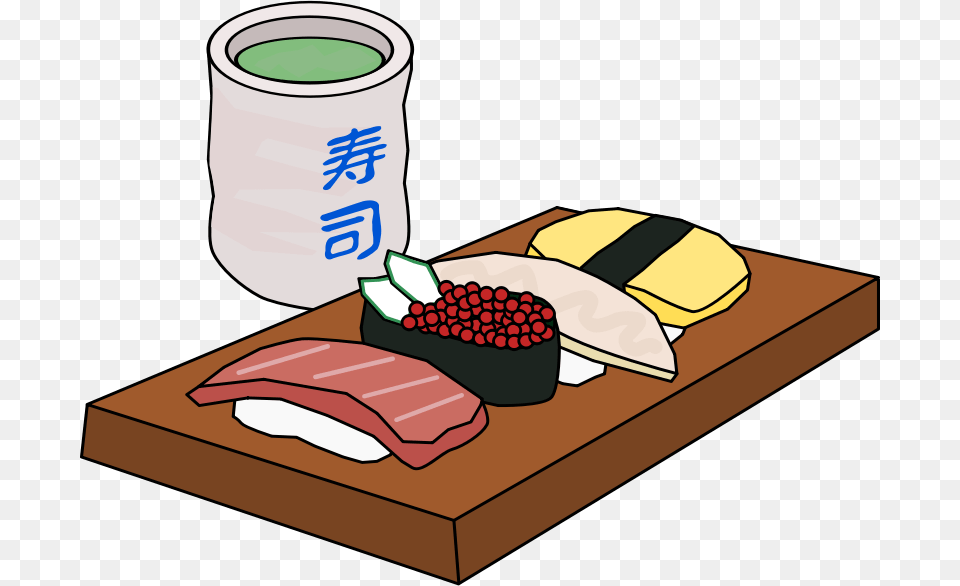 Sushi Plate Cliparts, Dish, Food, Meal, Lunch Free Png