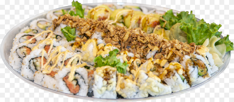 Sushi Platter Photoshopped California Roll Free Png