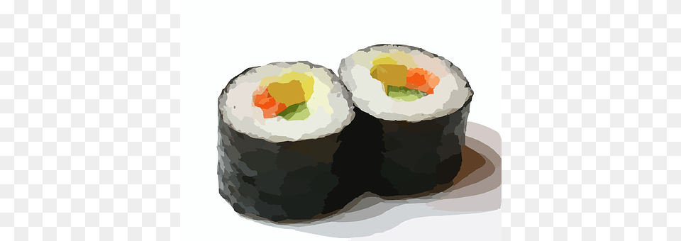 Sushi Roll Dish, Food, Grain, Meal Free Png Download