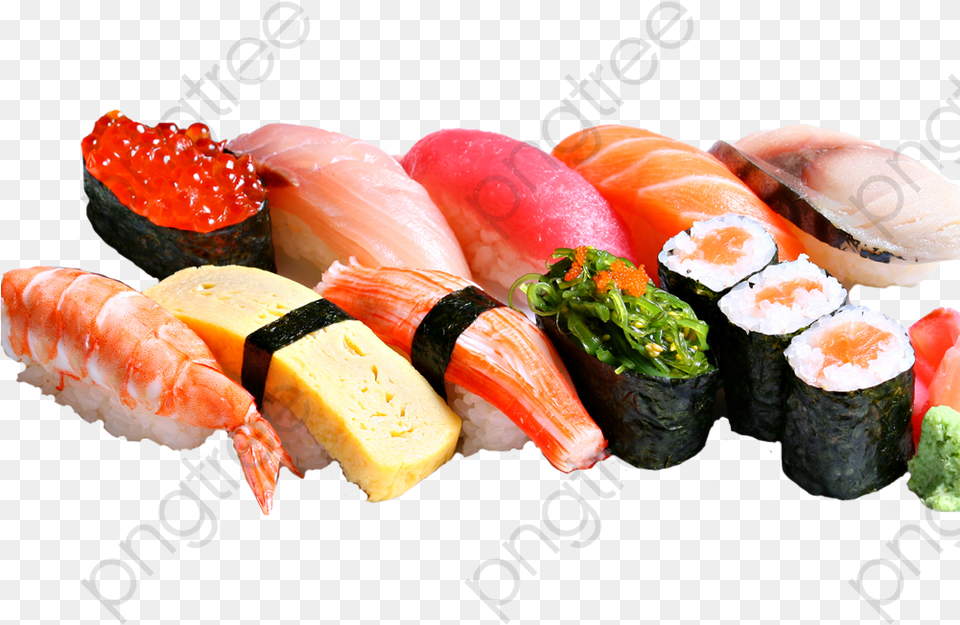 Sushi Rolli Klipart Na Prozrachnom Fone Hd Download Sushi Transparent, Dish, Food, Meal, Produce Png Image