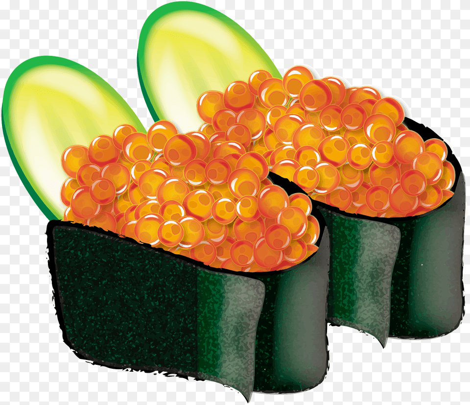 Sushi Rolls Clipart, Dish, Food, Meal, Produce Free Png