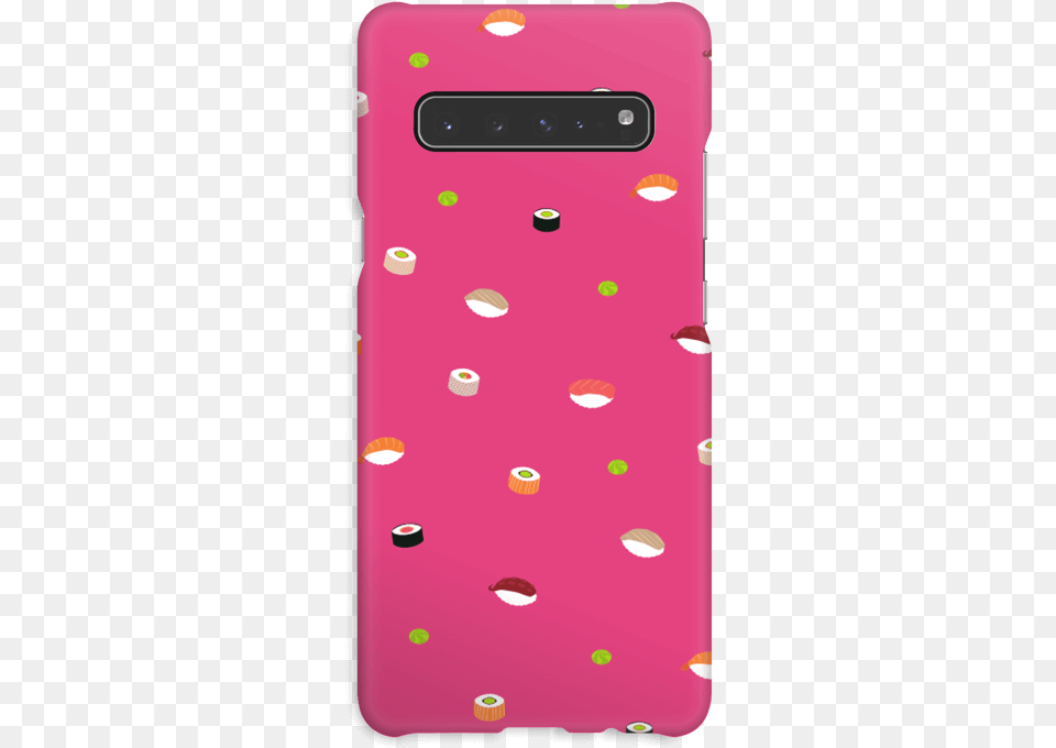 Sushi Rosa Fucsia Funda Galaxy S10 5g Smartphone, Pattern, Phone, Electronics, Mobile Phone Png