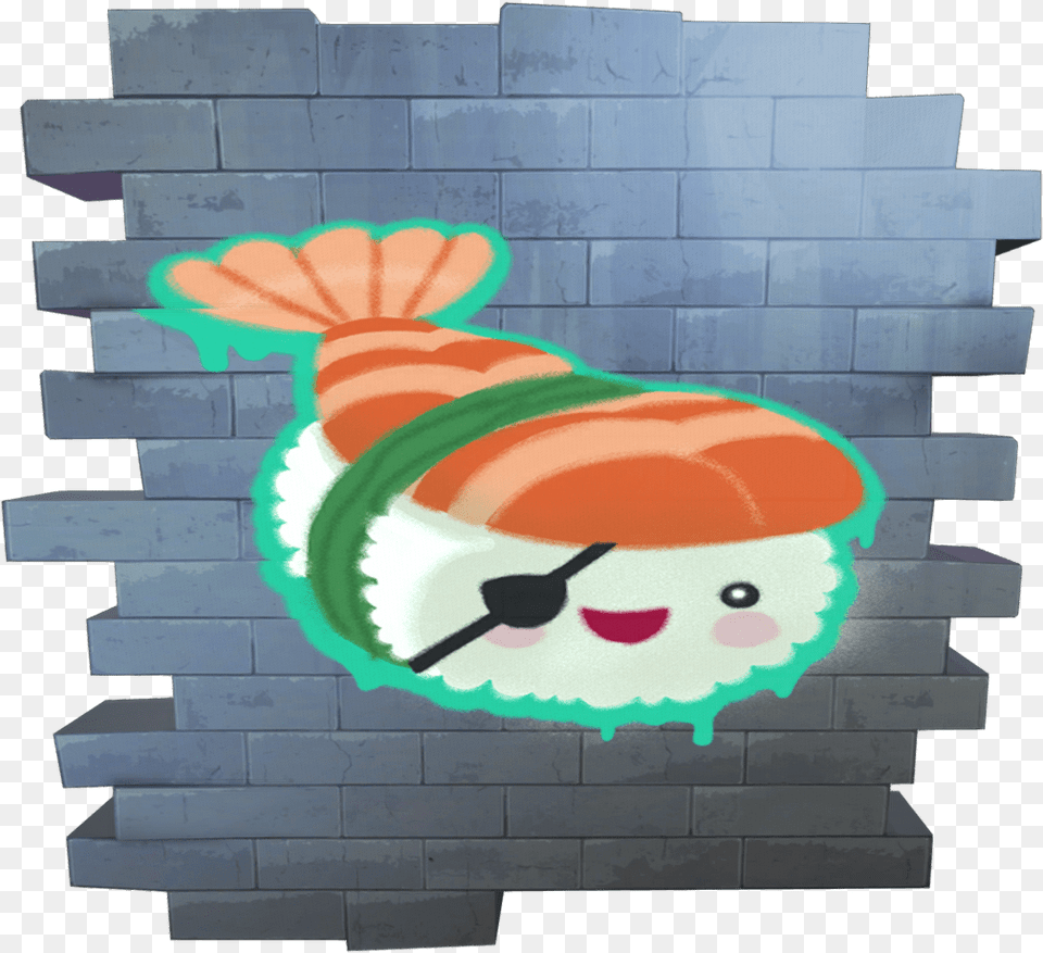 Sushi Spray Pixels Royale Spray Fortnite, Meal, Dish, Food, Grain Png