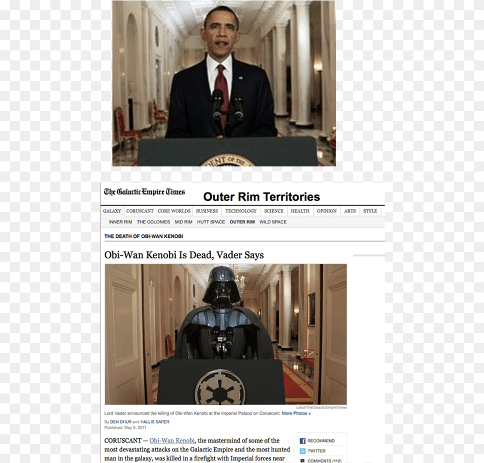 Suspension Of Disbelief Or Not The Droids You39re Looking Darth Vader White House, Person, People, Adult, Man Free Png