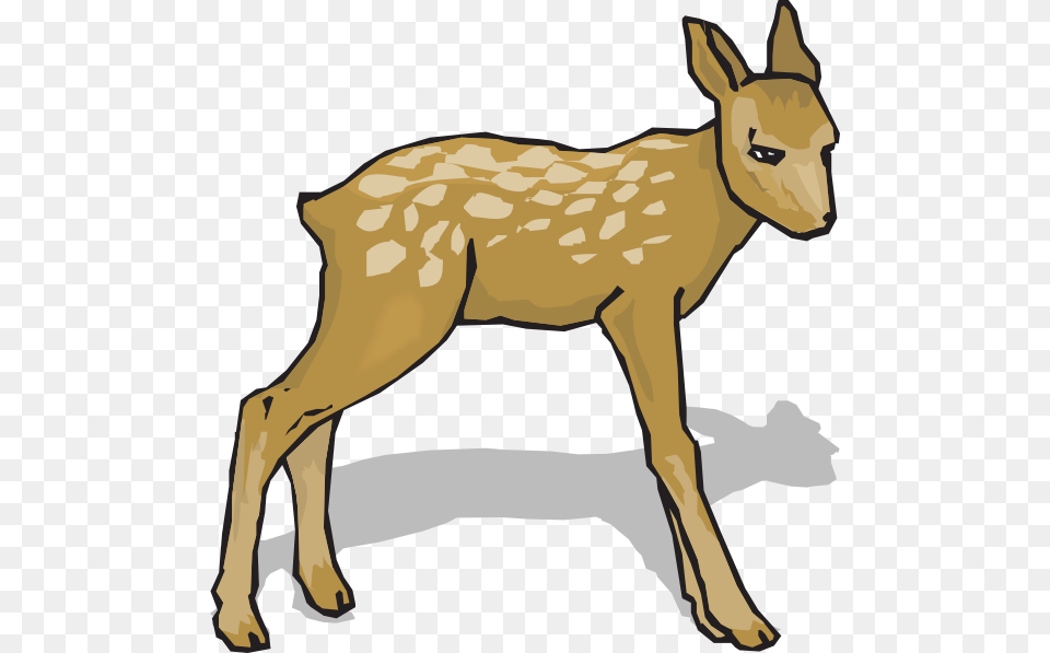 Suspicious Fawn Svg Clip Arts Deer Do Re Mi Song, Animal, Mammal, Wildlife, Horse Png Image