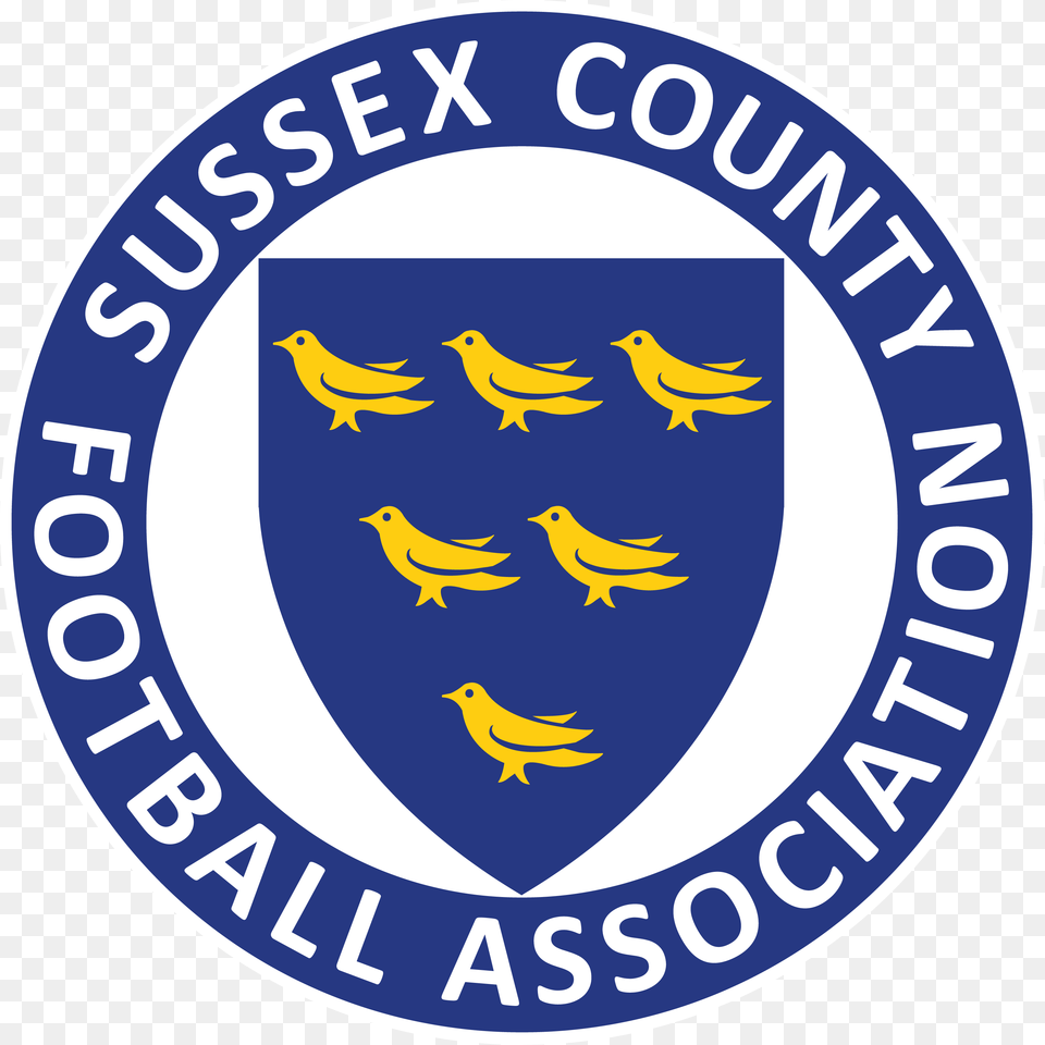 Sussex Fa, Logo, Animal, Bird, Badge Free Png