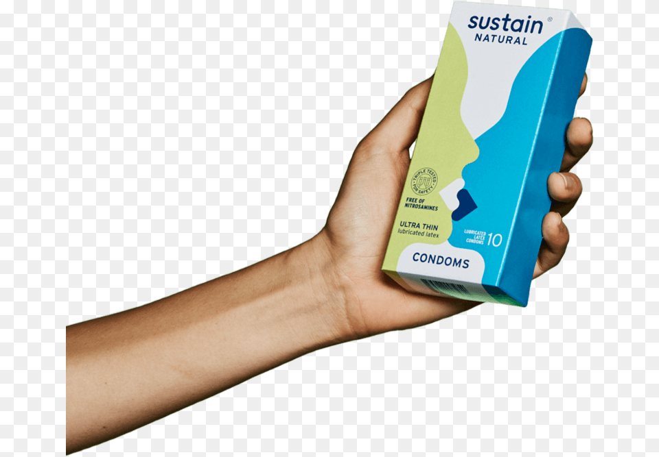 Sustain Natural Condom, Person Free Png Download