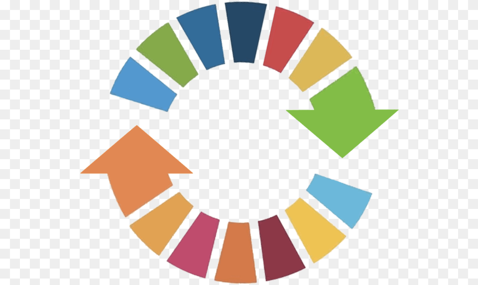 Sustainable Advertising Logo Layers Global Goals, Recycling Symbol, Symbol, Cross Free Png Download