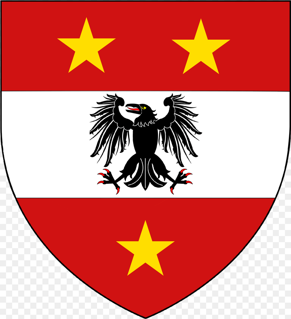 Sutherland Coat Of Arms Army 2 Star Flag, Symbol, Emblem, Animal, Bird Free Transparent Png
