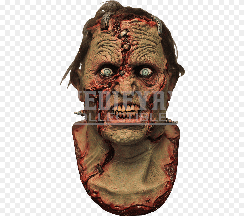 Sutured Monster Latex Mask, Photography, Adult, Wedding, Person Free Png
