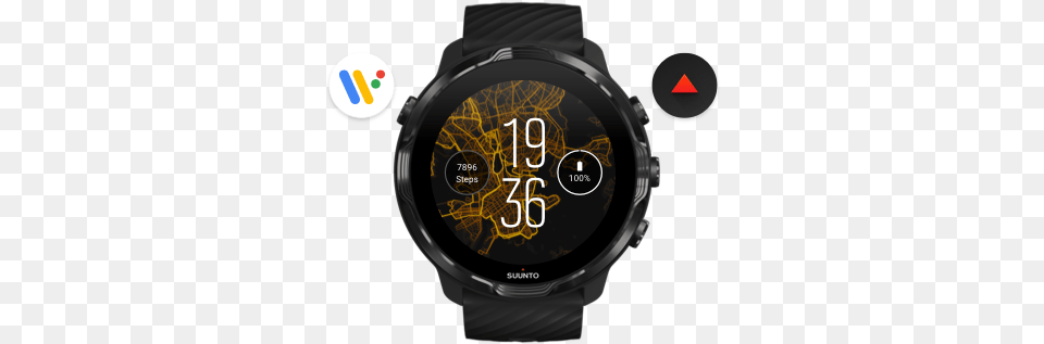 Suunto 7 Get Started Learn To Navigate Your Suunto 7 Suunto 7 Graphite Copper, Arm, Body Part, Person, Wristwatch Free Png Download