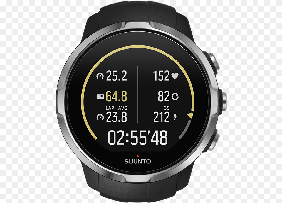 Suunto Spartan Sport Black Watch, Wristwatch, Electronics, Arm, Body Part Png