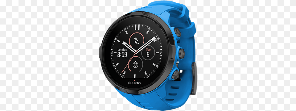 Suunto Spartan Sport Blue Wrist Hr Watch Suunto Spartan Trainer Wrist Hr, Arm, Body Part, Person, Wristwatch Free Transparent Png