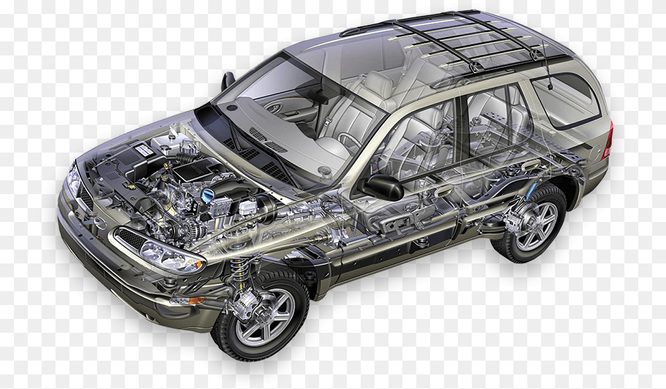 Suv 2002 Oldsmobile Bravada, Machine, Engine, Motor, Vehicle Png