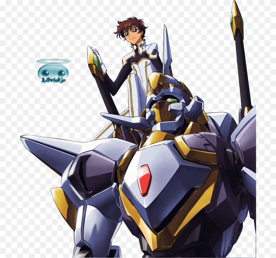 Suzaku Code Geass Lancelot, Book, Comics, Publication, Adult Png Image