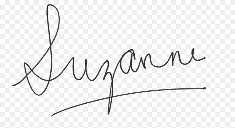 Suzanne Signature, Handwriting, Text Free Transparent Png