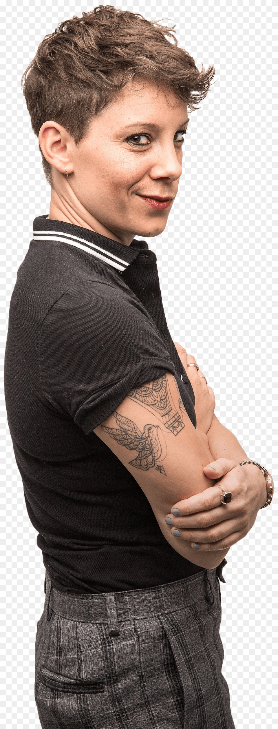 Suzi Ruffell, Person, Skin, Tattoo, Adult Free Png