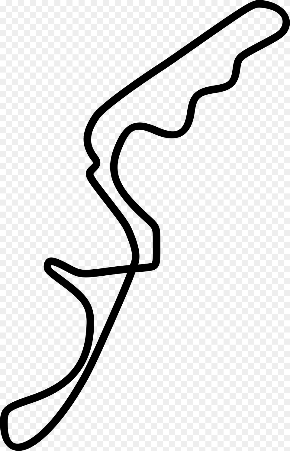 Suzuka Race Track Vector Download Suzuka Circuit, Gray Png