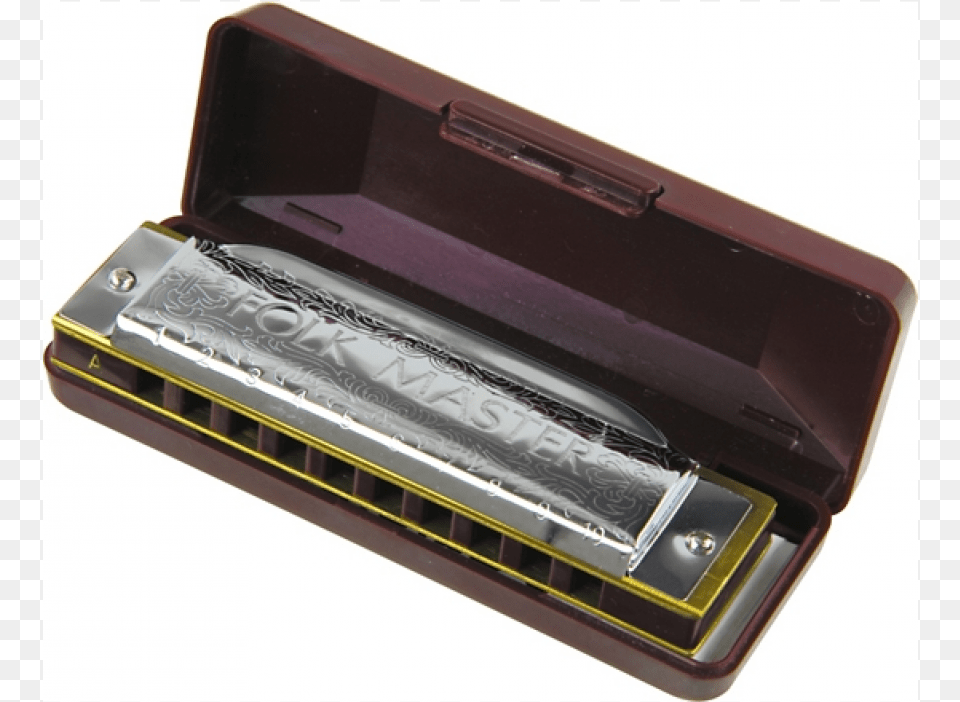 Suzuki 1072 D Folkmaster Standard 10 Hole Diatonic, Musical Instrument, Harmonica, Gun, Weapon Free Png