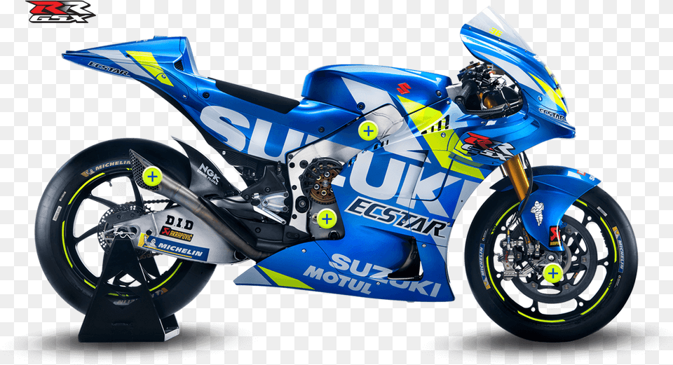Suzuki Gsx Rr 2019 Motogp, Motorcycle, Vehicle, Transportation, Spoke Free Png