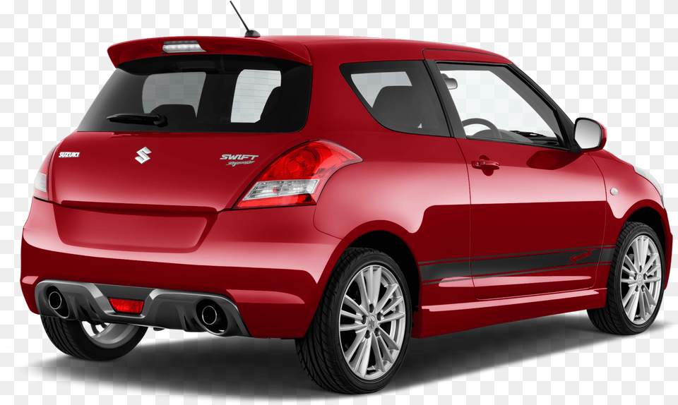 Suzuki Swift Company Car Rear View Suzuki Swift, Transportation, Vehicle, Machine, Wheel Free Png Download