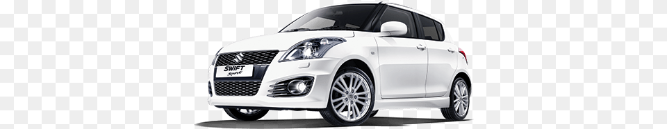 Suzuki Swift White, Wheel, Spoke, Machine, Car Wheel Png