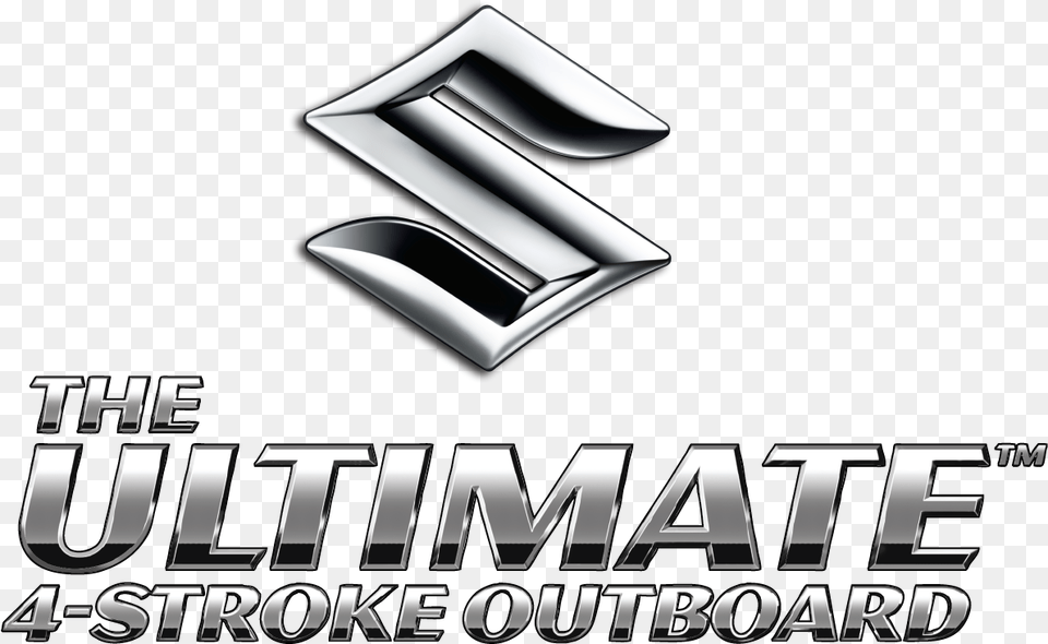 Suzuki Ultimate Outboard Logo Silver Suzuki Motor Corporation, Symbol, Text, Emblem Free Png Download