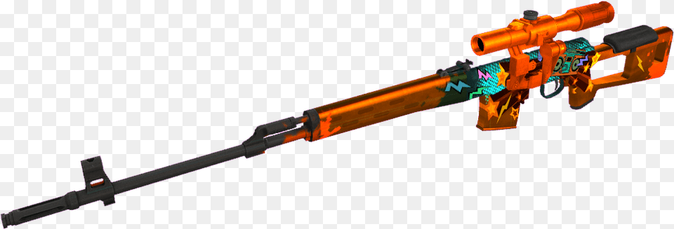 Svdkuva Critical Ops New Sniper, Firearm, Gun, Rifle, Weapon Png Image