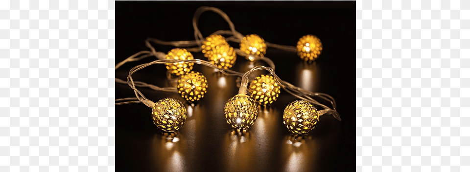 Svetelny Retez Koule 10 M, Sphere, Chandelier, Lamp, Lighting Free Png Download