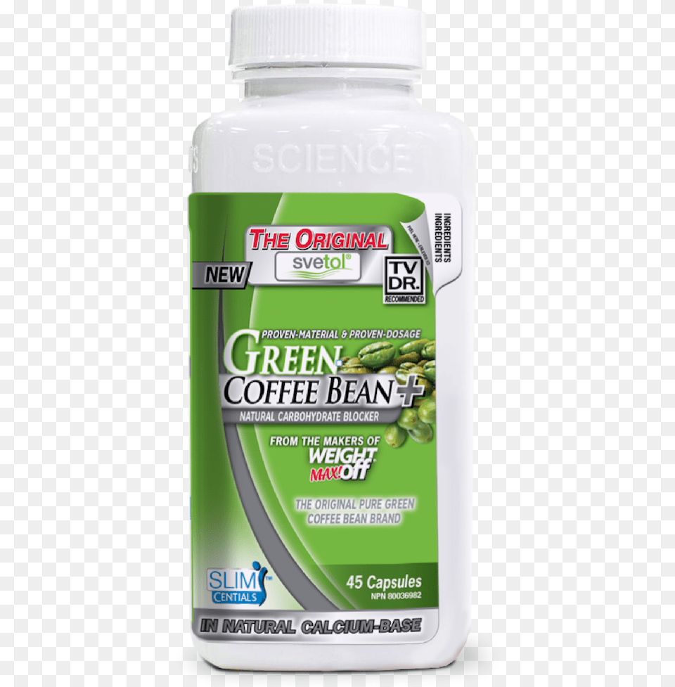 Svetol Pure Green Coffee Bean Extract 45 Capsules Gas, Herbal, Herbs, Plant, Astragalus Free Transparent Png