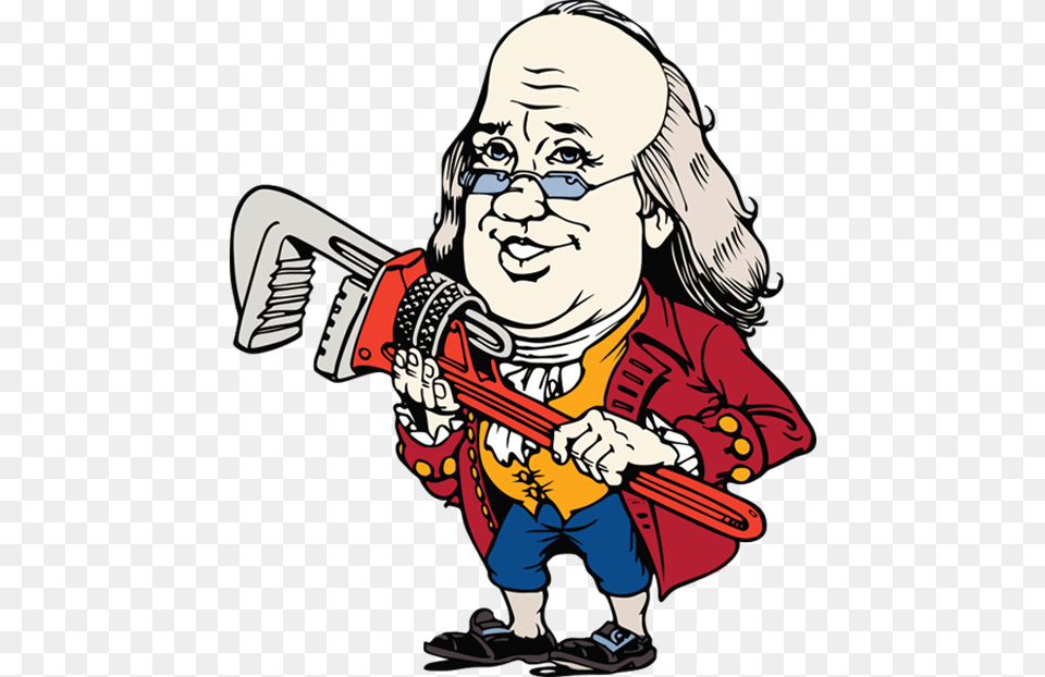 Svg Ben Clipart Franklin Benjamin Franklin Plumbing, Baby, Person, Face, Head Free Png Download