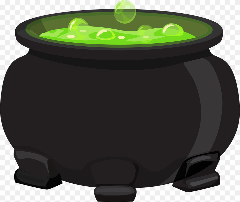 Svg Black And White Black Cauldron Clipart, Meal, Food, Pot, Cookware Png