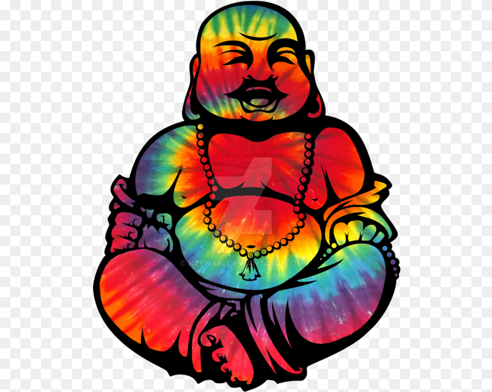 Svg Black And White Buddah Drawing Psychedelic Tie Dye Buddha, Art, Modern Art, Face, Head Png Image