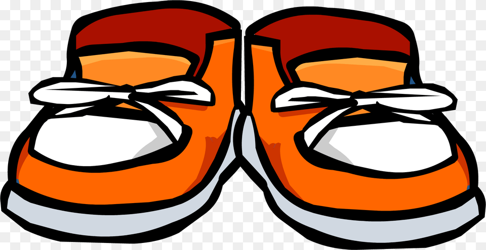 Svg Black And White Library Orange Sneakers Club Penguin Club Penguin Sneakers, Clothing, Footwear, Shoe, Sneaker Png Image