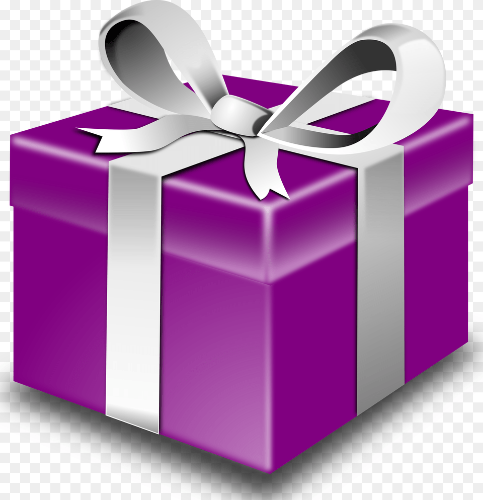 Svg Boxes Favor Purple Present, Gift, Mailbox Free Png Download