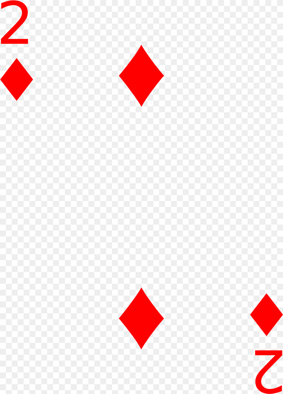 Svg Card 2 Of Diamonds Cards, Accessories, Formal Wear, Tie Png Image