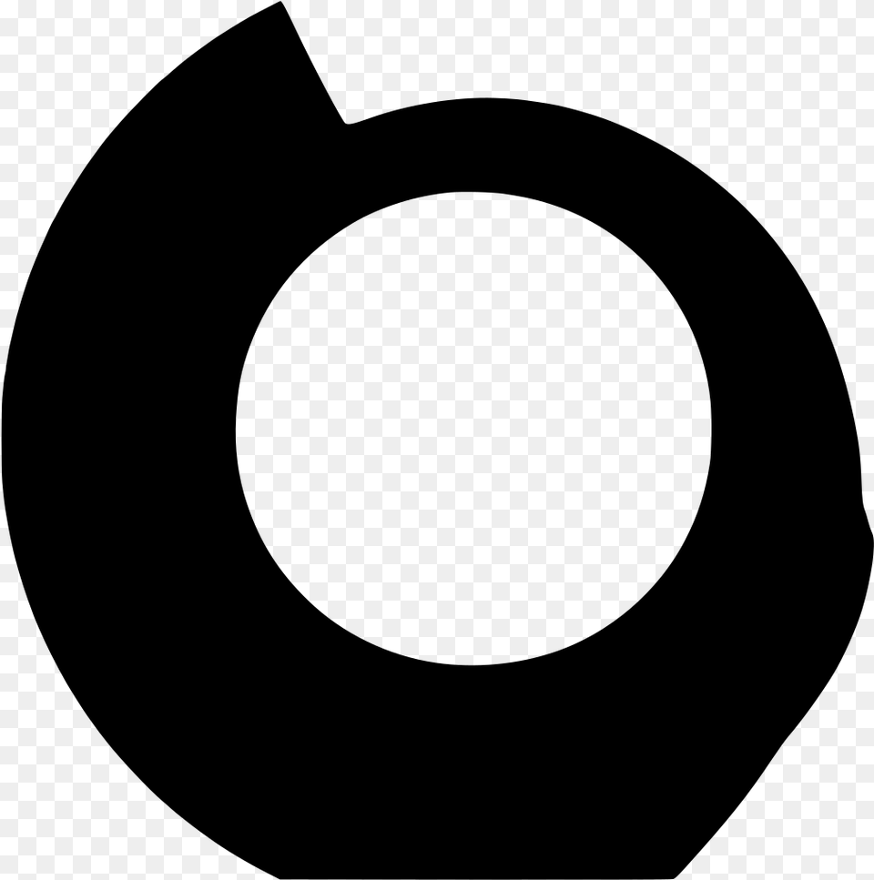 Svg Circle Empty Camera Icon, Gray Free Png