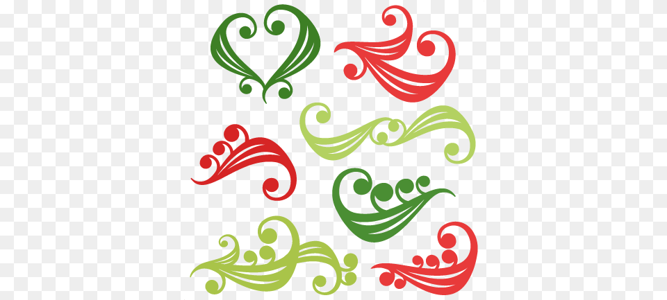 Svg Cut Files For Cricut Cute Svgs Free Christmas Flourishes, Art, Floral Design, Graphics, Pattern Png