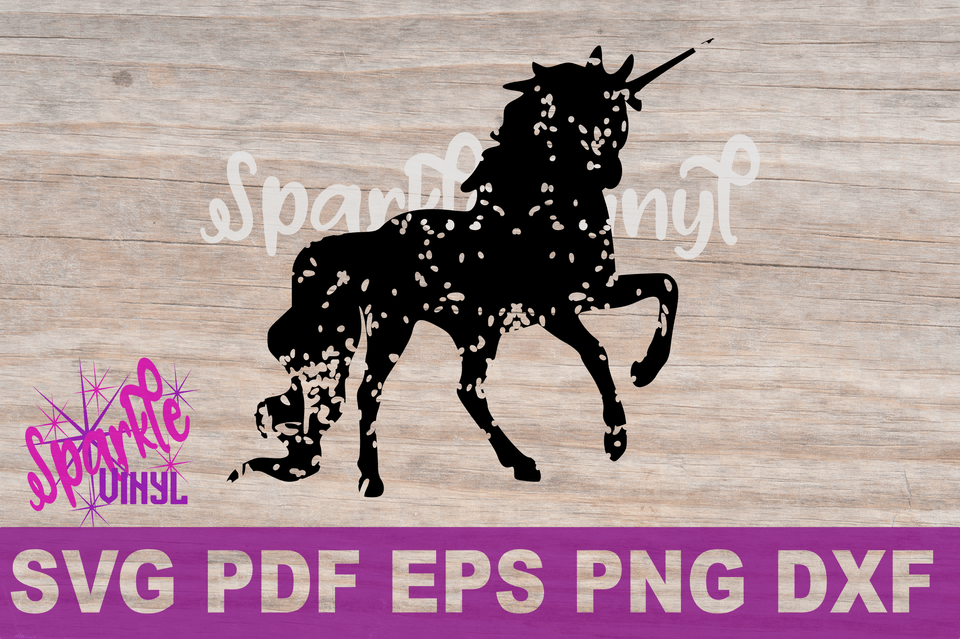 Svg Distressed Grunge Unicorn Silhouette Svg Design Parental Guidance Patnubay At Gabay Png Image